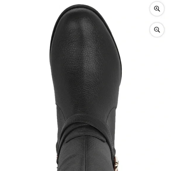 Comfortview Janis black boots, like new, sz 12W, side zipper, non skid - Picture 5 of 11